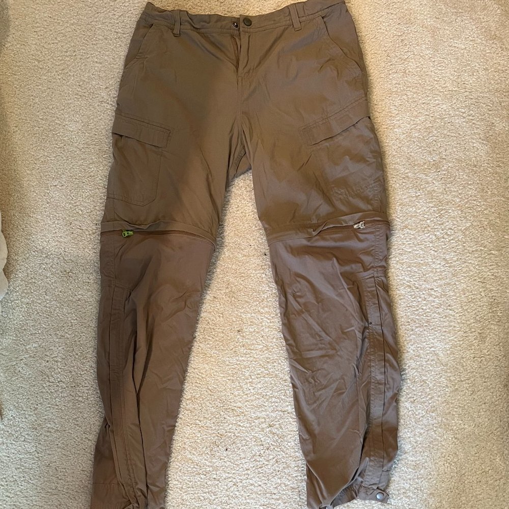Boys REI Sahara Convertible Cargo Pants/Shorts Size XL (18)